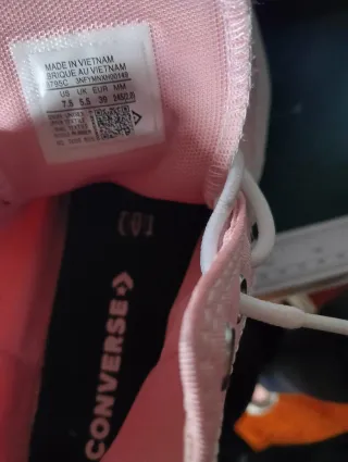 Converse cuña rosas talla 39