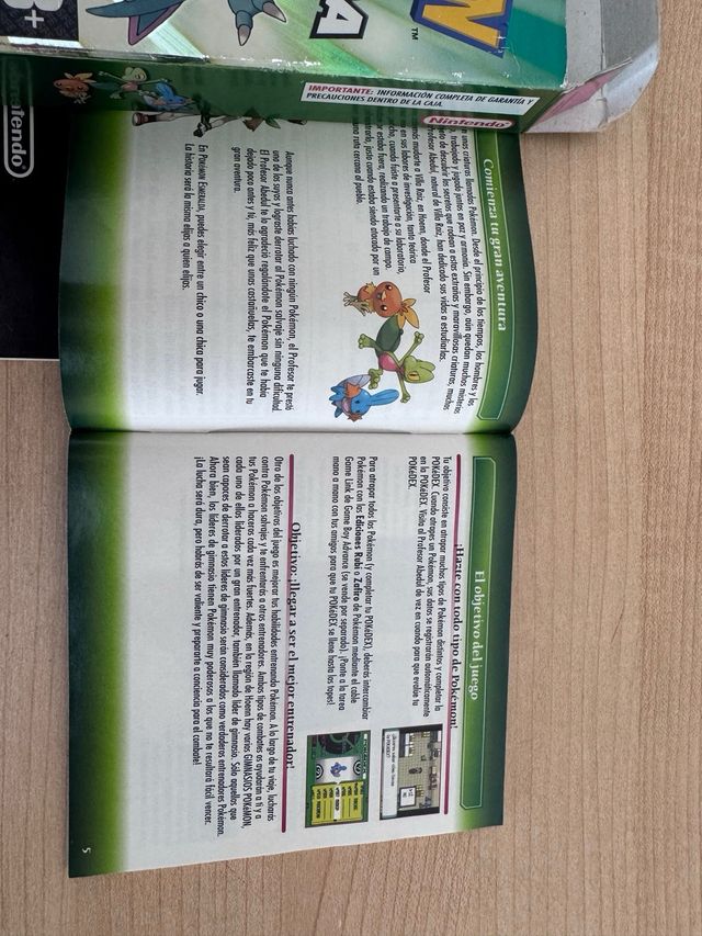 Pokémon Edición Esmeralda Game Boy Advance