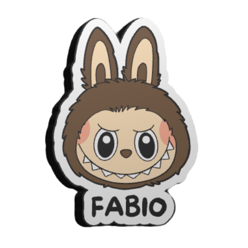 Lightbox personalizzata Labubu