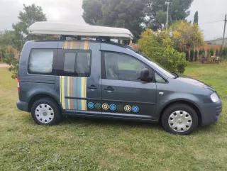 VW Caddy 1.9 TDI Tramper Techo cama