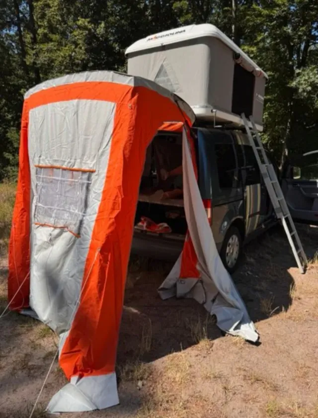 VW Caddy 1.9 TDI Tramper Techo cama