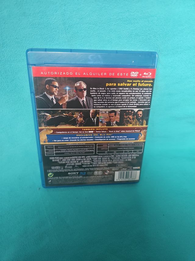 Trilogía Men in Black Blu-ray