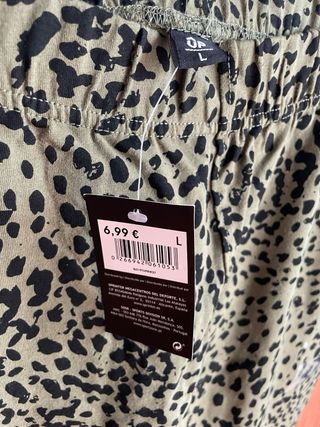 Leggings estampado animal print talla L