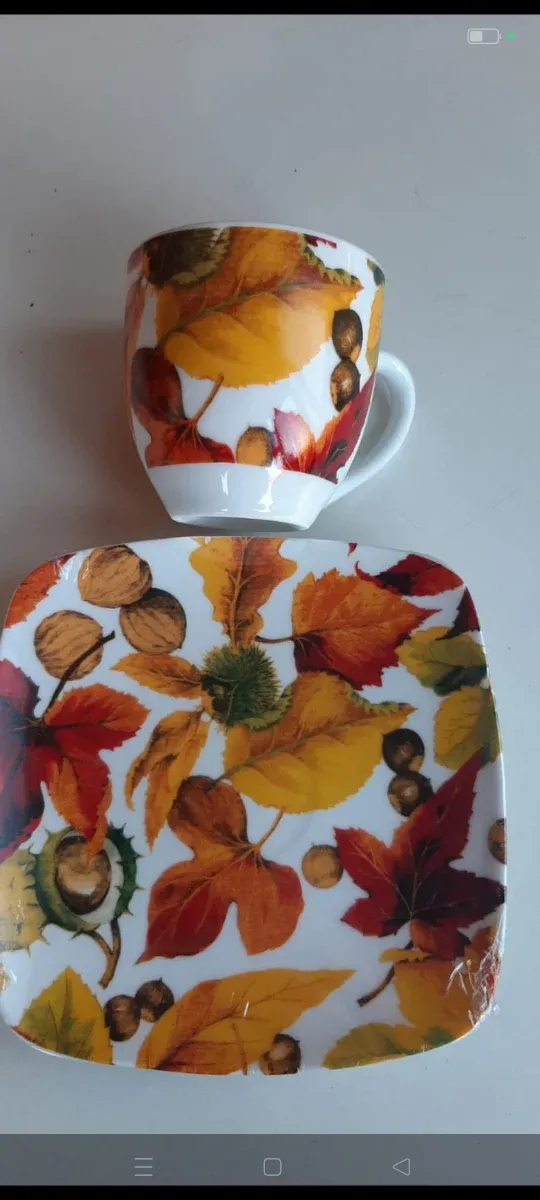 2 tazze tè/tisana in porcellana