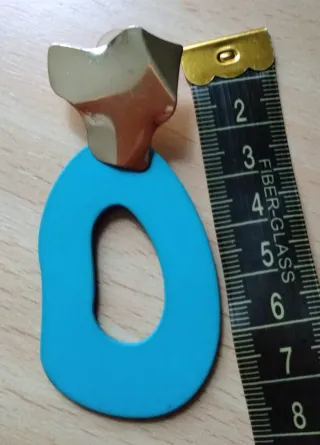 Flor y pendientes flamenca