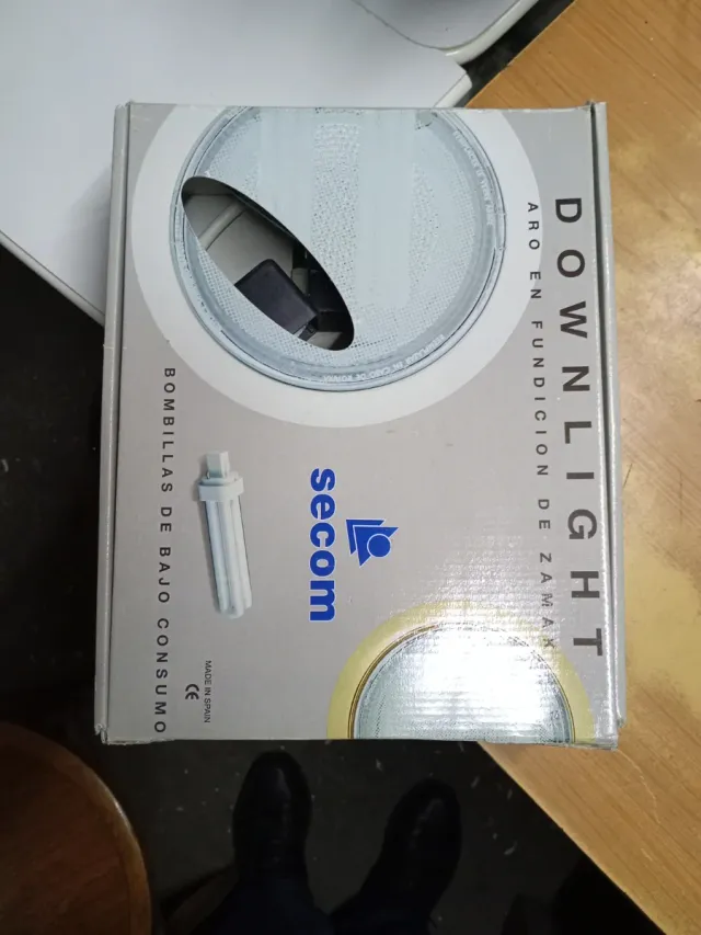 Downlight Secom Aro Fundición Zamak