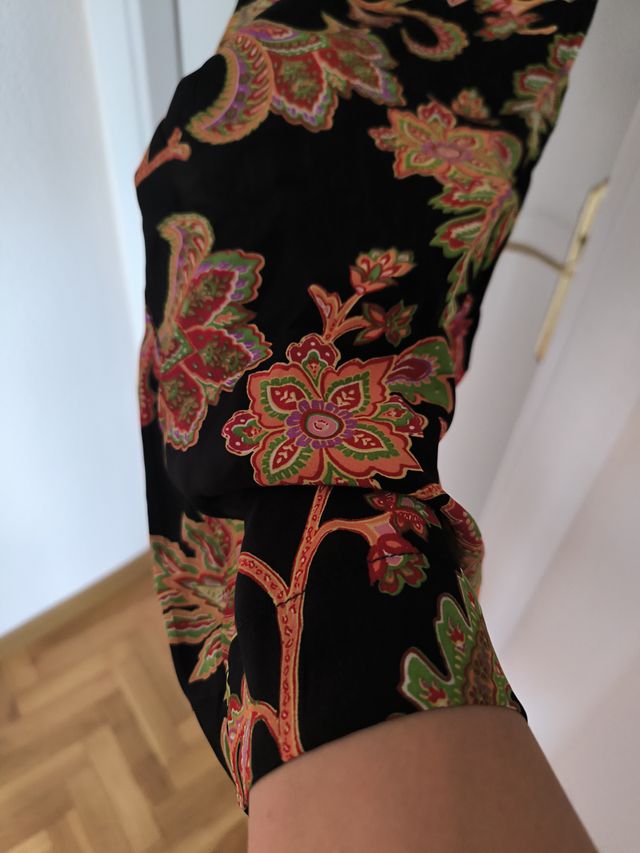 Pantalón tipo Raso de Mujer. Estampado. Nuevo