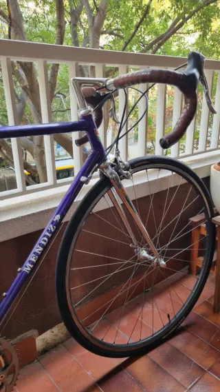 Bici Carretera Mendiz Vintage Morada