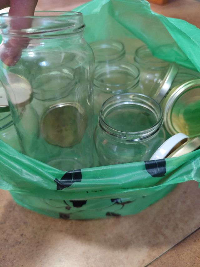 Botes de cristal transparentes