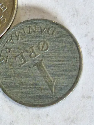 Lote de monedas antiguas de países nórdicos