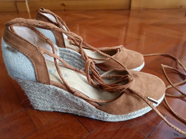 Sandalias de esparto