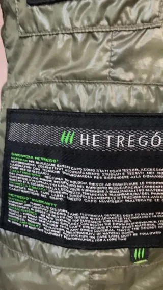 Piumino Hetrego donna verde