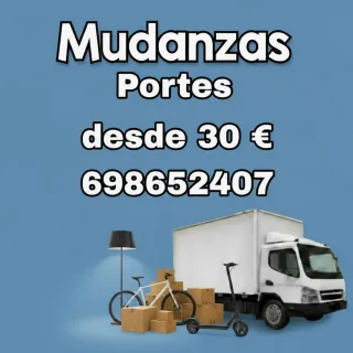 Mudanzas y portes económicos 698652407 30€