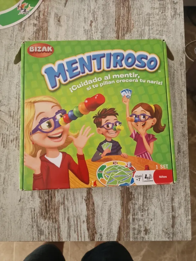Juego de mesa Mentiroso Bizak