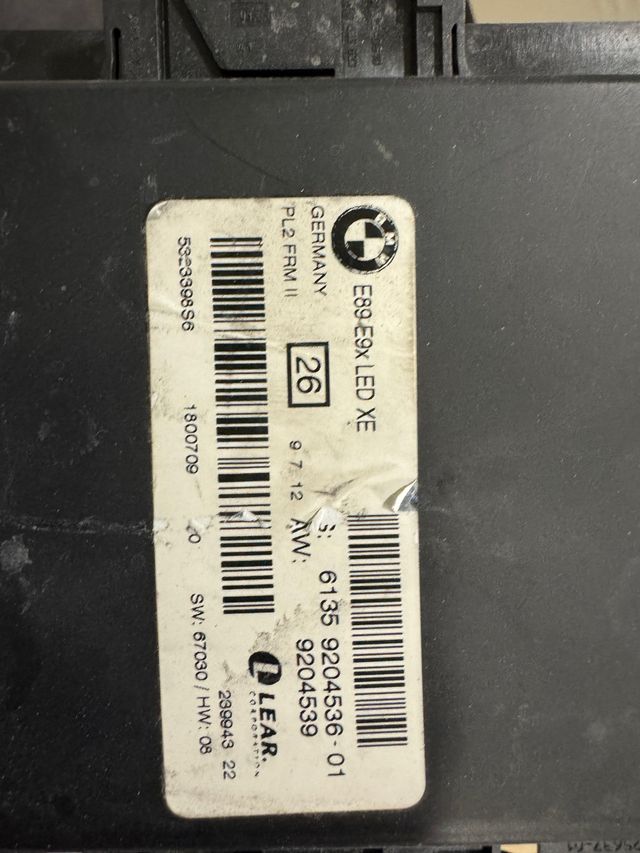 Módulo luces FMR II 2 BMW