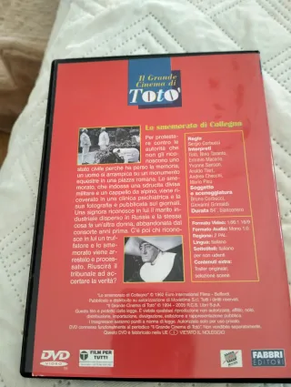 DVD Il Grande Cinema di Toto: Lo smemorato di Coll