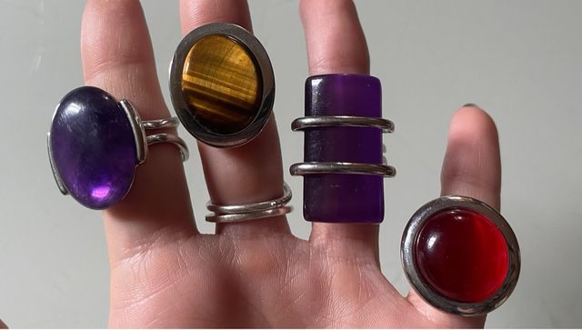 Lote 4 Anillos Bijou Brigitte