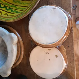 Set 2 Piatto per Escargot Vintage. Made in France