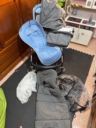 Silla de paseo Bugaboo Bee 3 gris melange completo