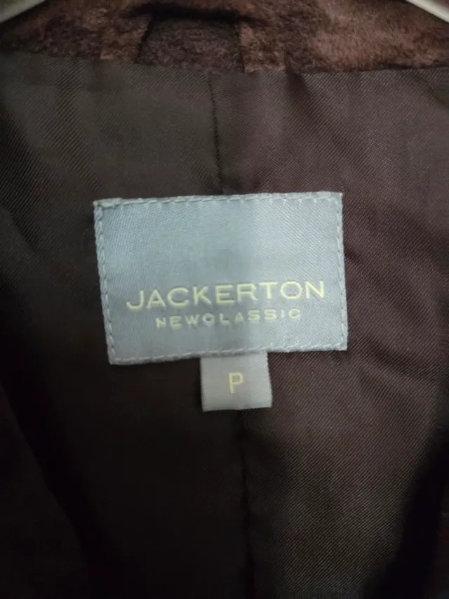 Chaqueta Cuero Hombre Jackerton Marrón