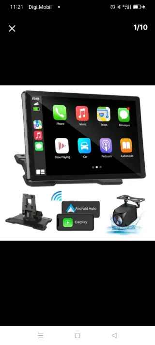 Pantalla para coche Android Auto/Carplay