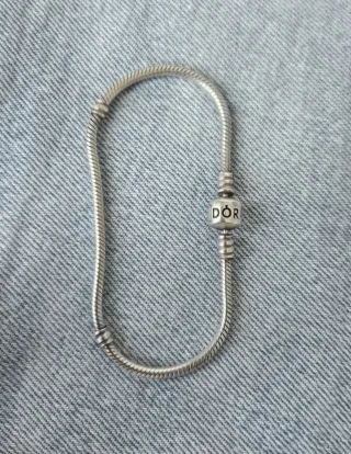 Pulsera Pandora Moments 18.5 cm Plata