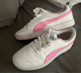 Zapatillas Puma Blancas y Rosas Talla 39