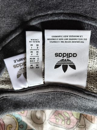 Jersey Adidas Caballero Gris