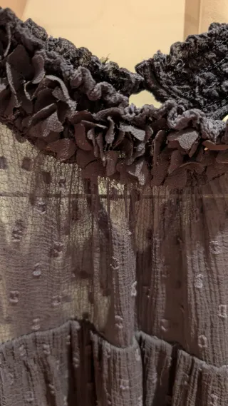 Vestido azul marino mujer