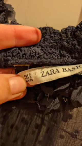 Vestido azul marino mujer