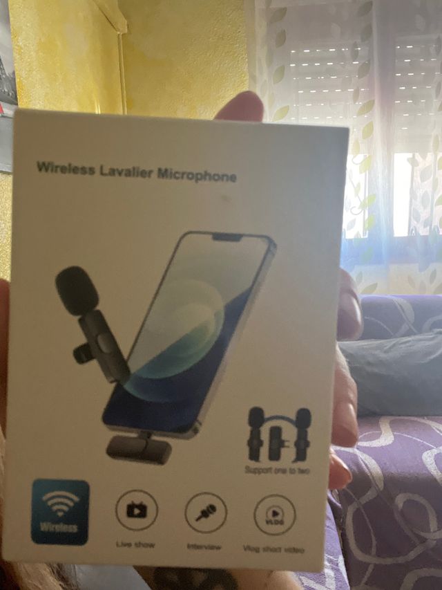 Micrófono inalámbrico Lavalier