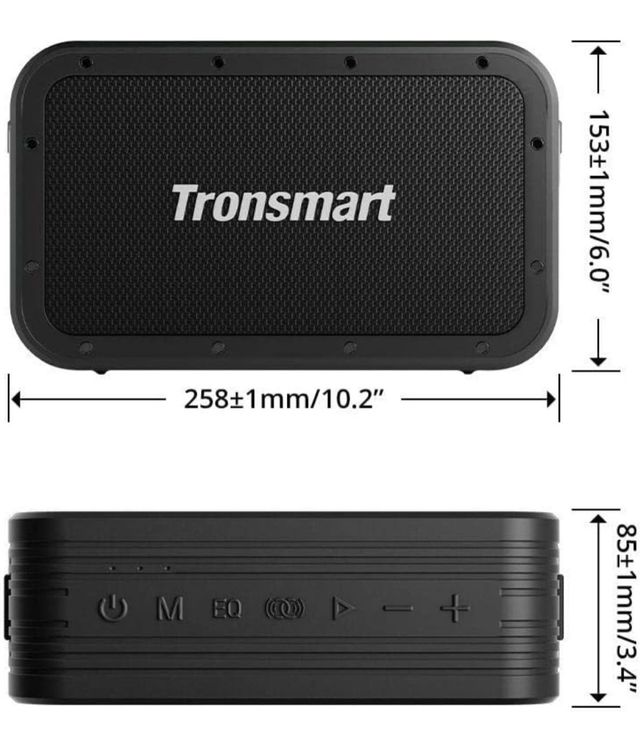 Altavoz Tronsmart Force Max 80W TWS 2.2 Negro
