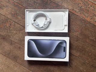 iPhone 15 Pro 256 GB Blu Titanio