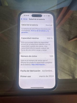 iPhone 15 Pro 256 GB Blu Titanio