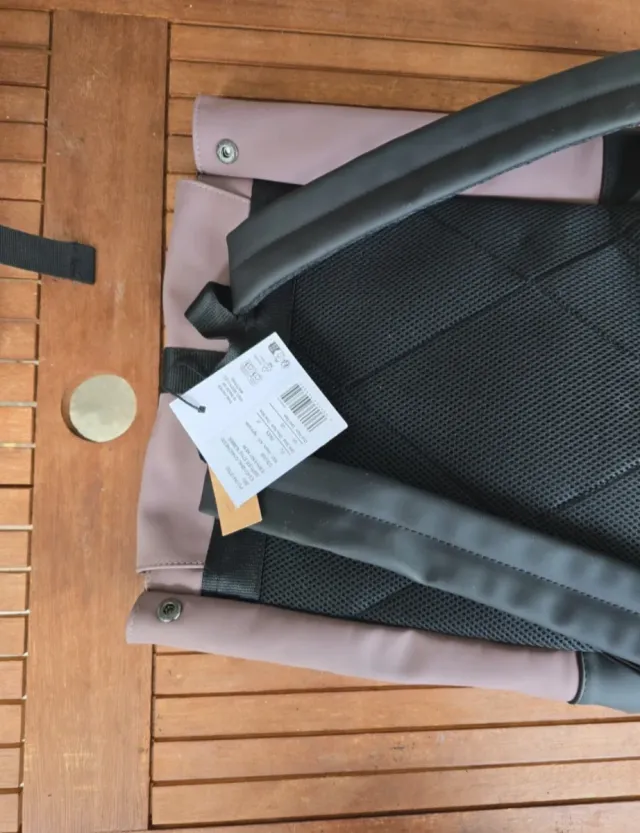 Zaino Even & Odd lilla e nero