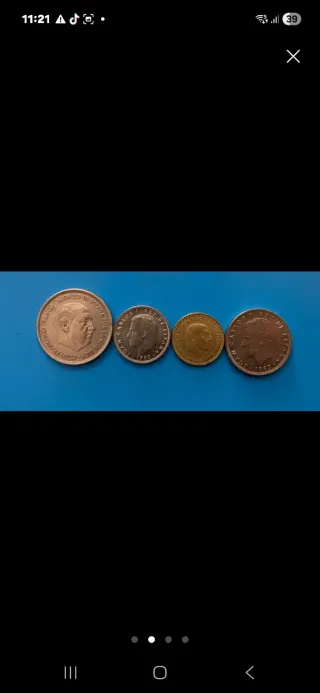 Moneda Francisco Franco 1957