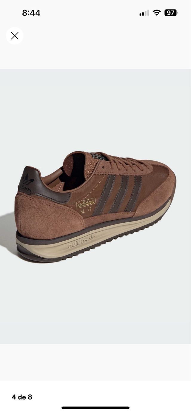 Zapatillas Adidas SL 72 Marrón Talla 41