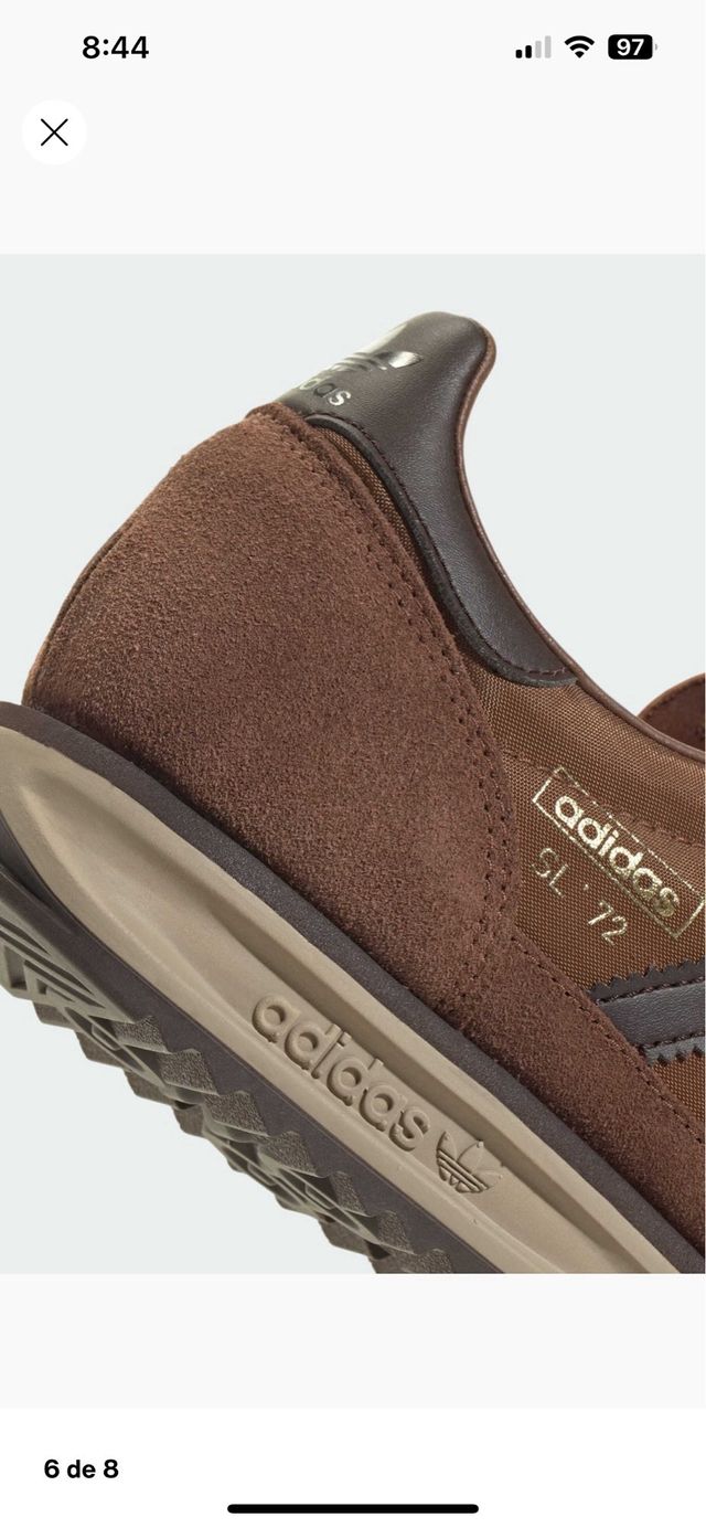 Zapatillas Adidas SL 72 Marrón Talla 41