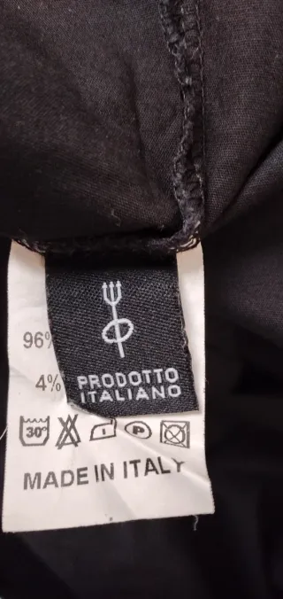 Camicia nera uomo XL Angel & Devil