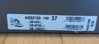 Scarpe Donna francesine camoscio Tacco Alto Tg.37