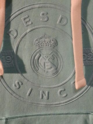 Sudadera Oficial Real Madrid Azul