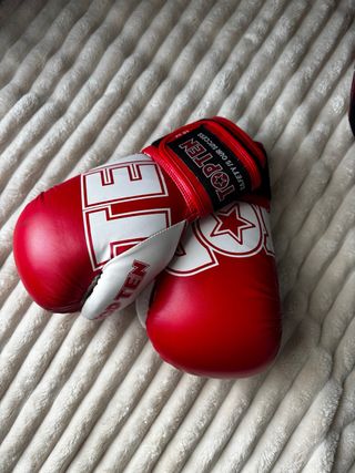 Guantes de Boxeo TOP TEN Rojos