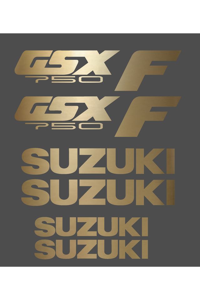 kit de pegatinas para motos SUZUKI GSX 750 F