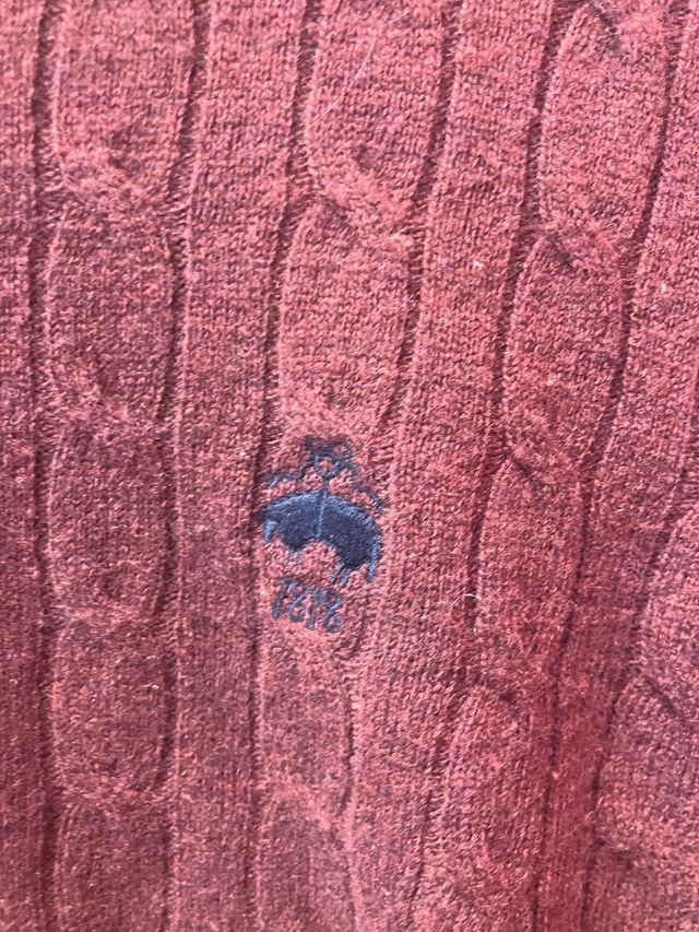 Jersey Brooks Brothers Granate Talla M