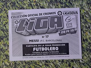 2014-15 - LIGA ESTE - MESSI - FC BARCELONA #17