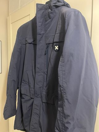 Abrigo Parka Blue Banana Azul