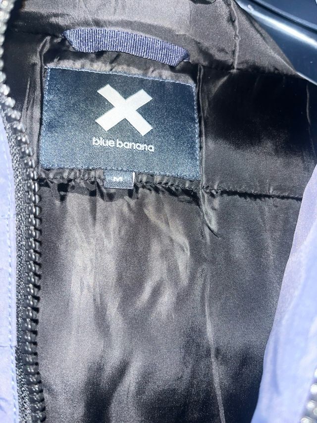 Abrigo Parka Blue Banana Azul