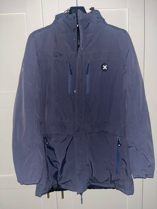 Abrigo Parka Blue Banana Azul