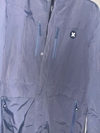 Abrigo Parka Blue Banana Azul