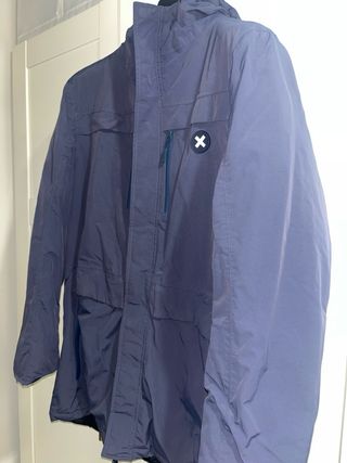 Abrigo Parka Blue Banana Azul